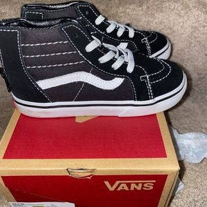 Toddler size 10 vans.. like new